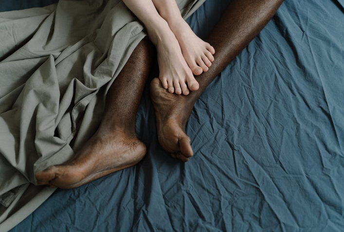 couple in bed